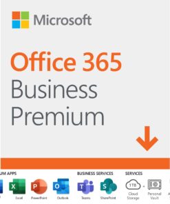 Microsoft Office 365 BusinessPremium, 12-Month Subscription,
