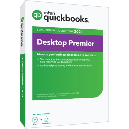 Intuit QuickBooks Premier Accountant 2021 UK Edition Lifetime