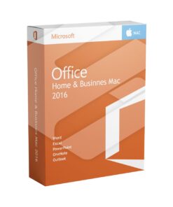 Microsoft office home and businnes 2016 for mac