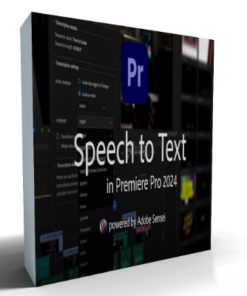 Adobe Speech to Text v12.0 for Premiere Pro 2024