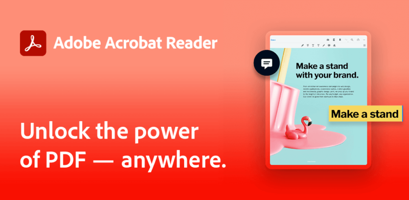 adobe acrobat reader for pdf