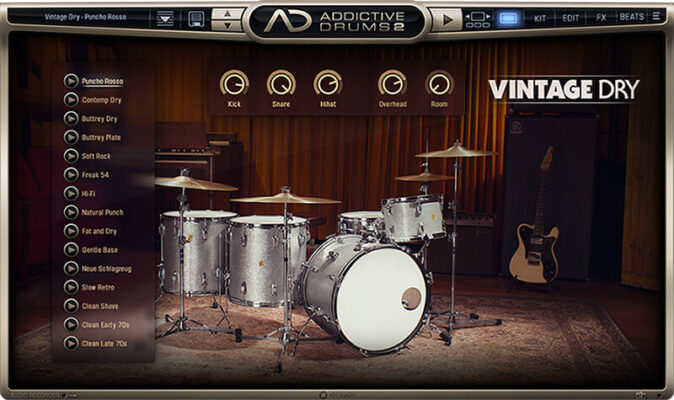 XLN Audio Addictive Drums 2 Complete
