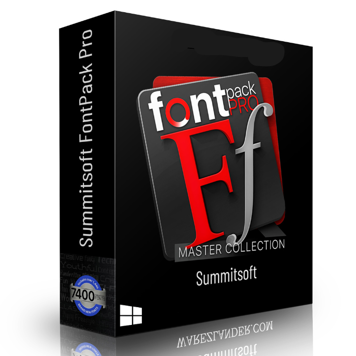 Summitsoft FontPack Pro Master Collection 2023