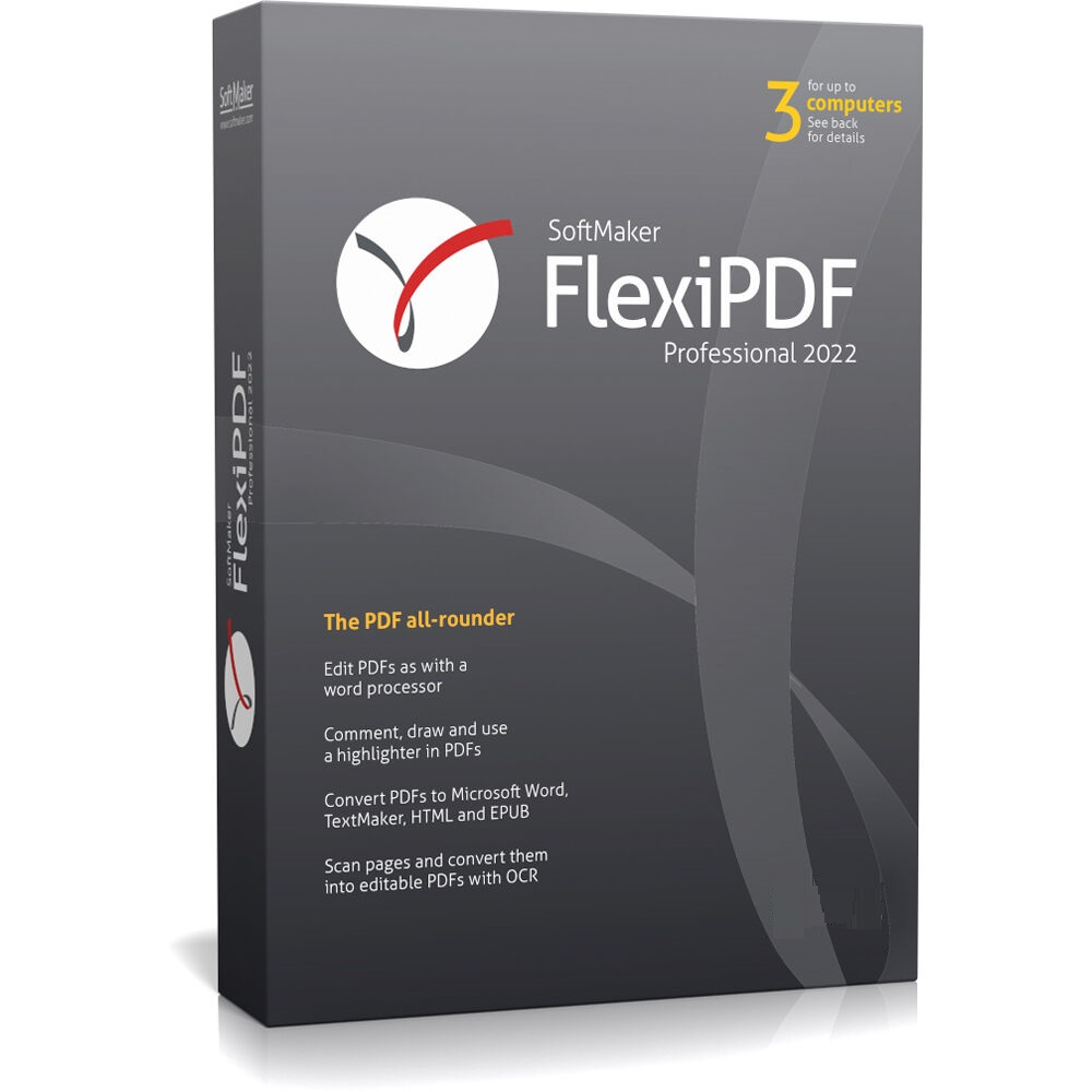 SoftMaker FlexiPDF Pro 2022